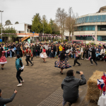 Comunidad UC Temuco celebró las fiestas patrias con cuecas al aire libre