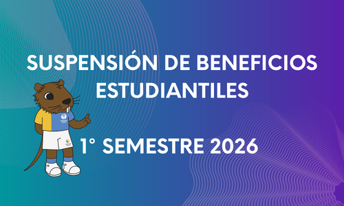 Suspensión de beneficios estudiantiles